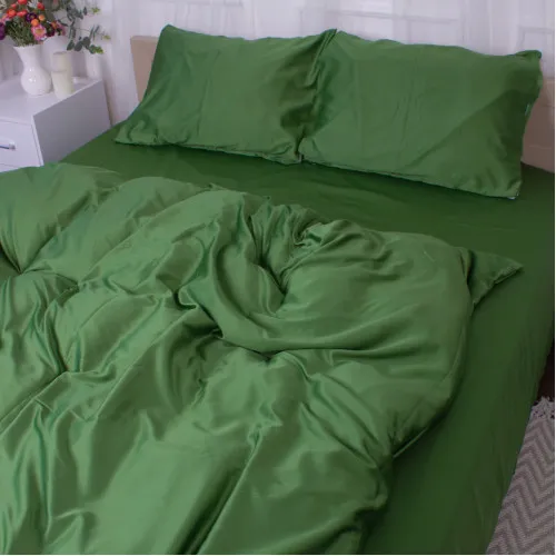 Простынь Искусственный шелк 23-0010 Salad - 2