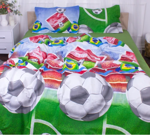 Підковдра Бязь 17-0587 Football - 2