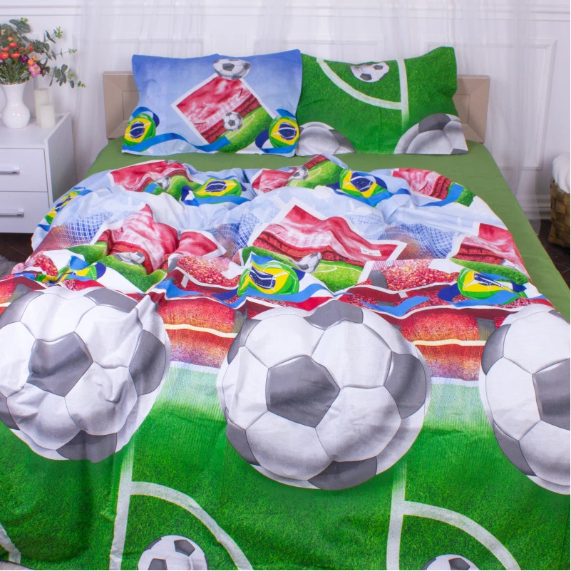 Підковдра Бязь 17-0587 Football - 1