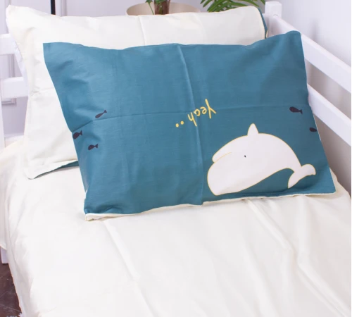 Простынь Сатин Kids Time 22-1219 Whale