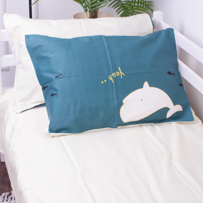 Простынь Сатин Kids Time 22-1219 Whale