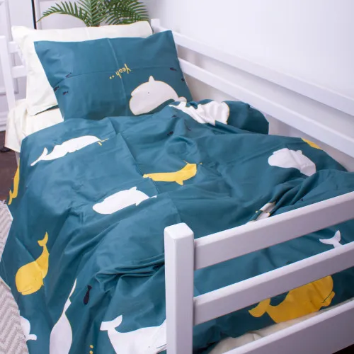Комплект постельного белья Сатин Kids Time 22-1219 Whale