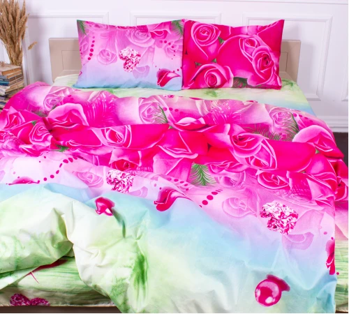 Комплект постельного белья Микрофибра принт 15-0148 Clarinet