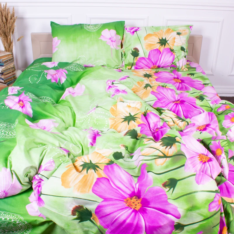 Комплект постельного белья Микрофибра принт 15-0073 Edinburgh