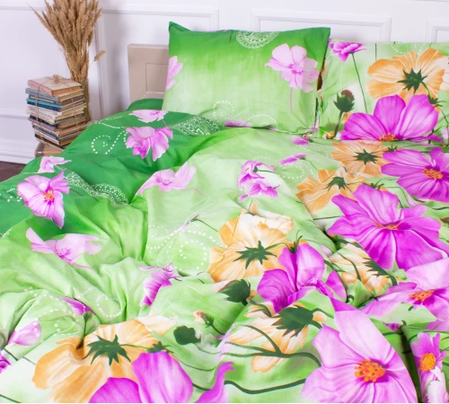 Комплект постельного белья Микрофибра принт 15-0073 Edinburgh - 2