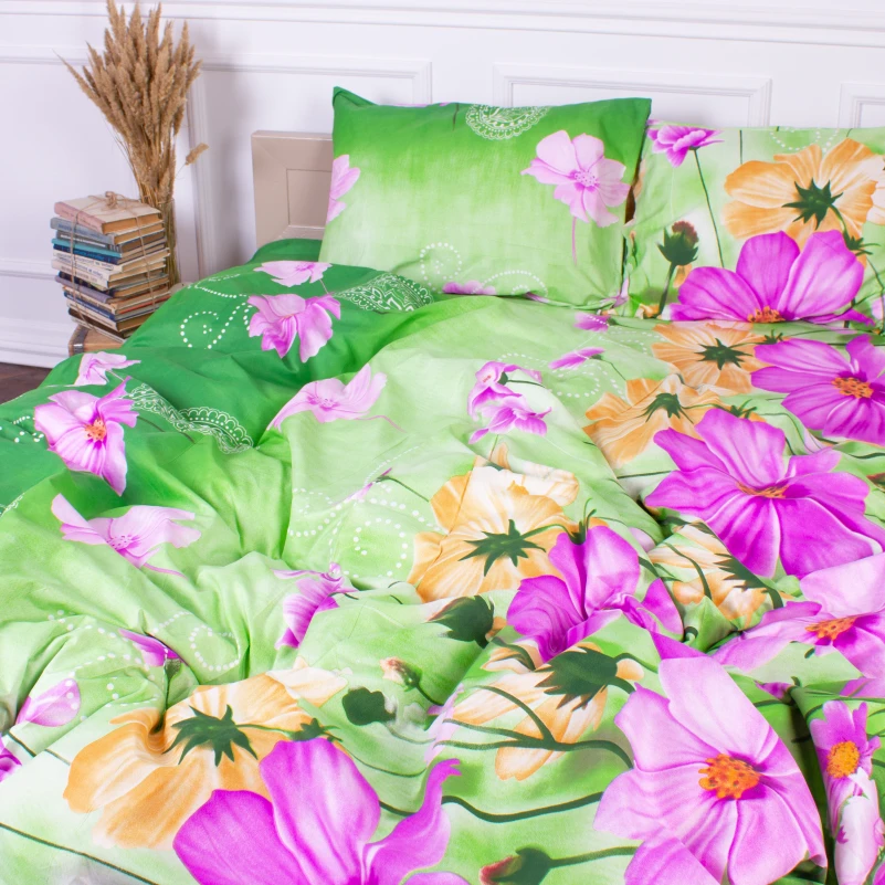 Комплект постельного белья Микрофибра принт 15-0073 Edinburgh - 1