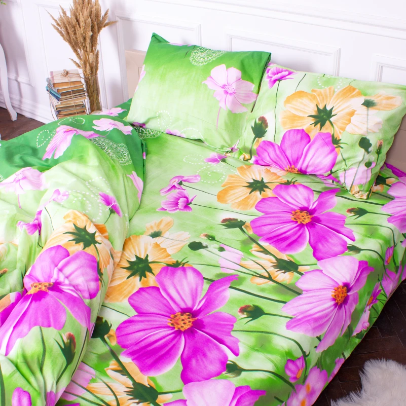 Комплект постельного белья Микрофибра принт 15-0073 Edinburgh - 5