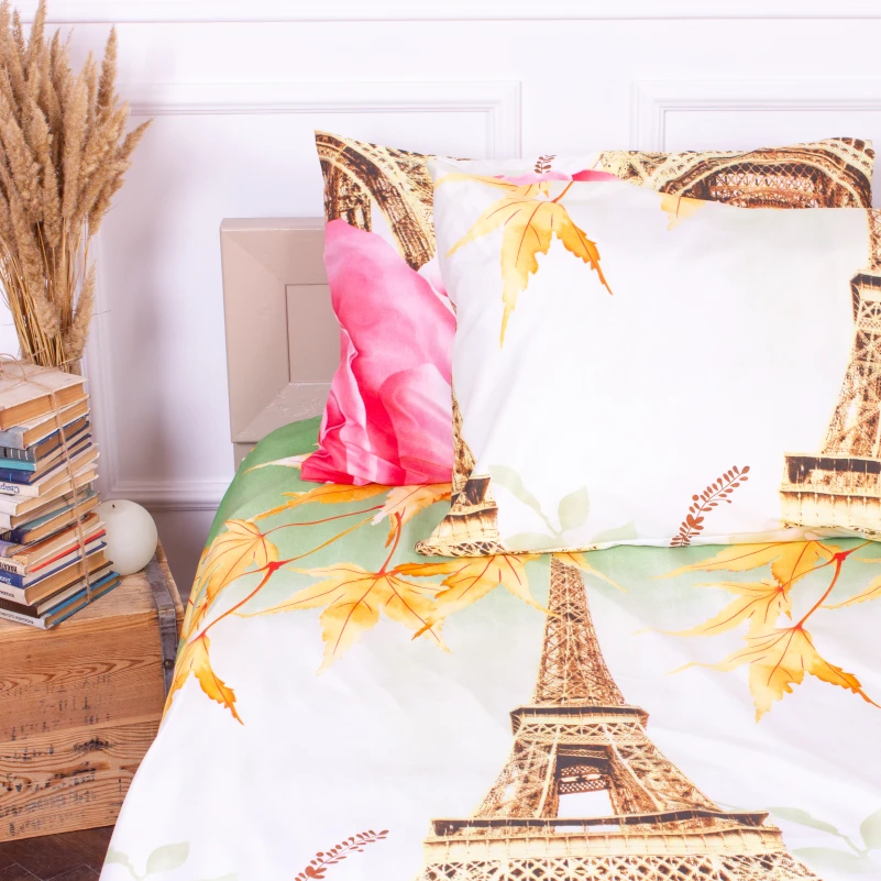 Комплект постельного белья Микрофибра принт 15-0167 Lithuania - 2