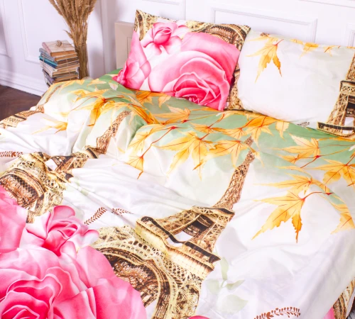 Комплект постельного белья Микрофибра принт 15-0167 Lithuania - 2