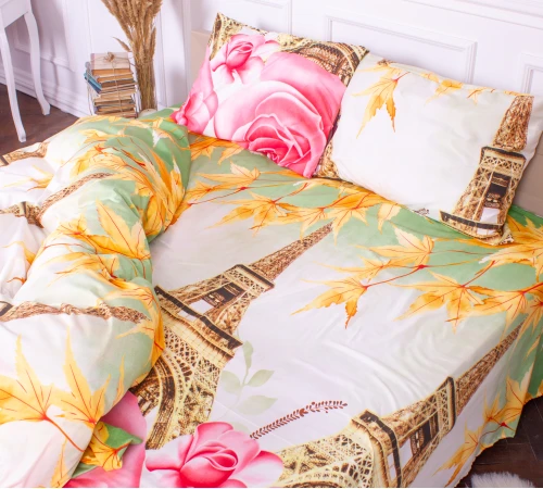 Простирадло Мікрофібра принт 15-0167 Lithuania