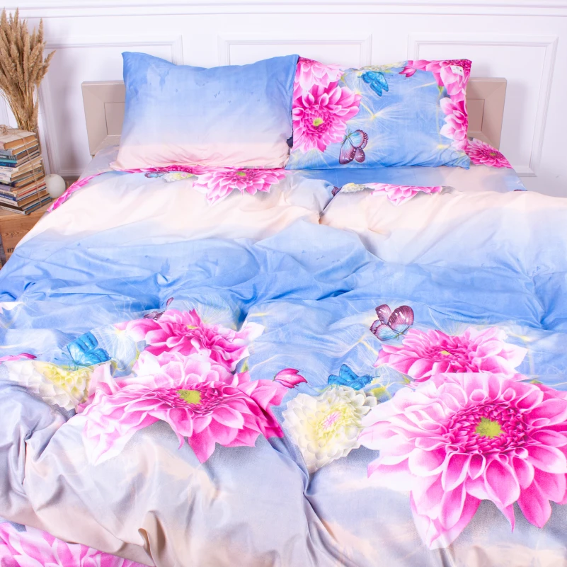 Комплект постельного белья Микрофибра принт 15-0161 Denmark