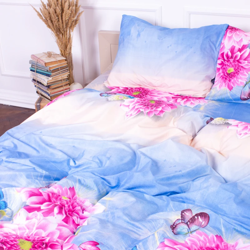 Комплект постельного белья Микрофибра принт 15-0161 Denmark - 2