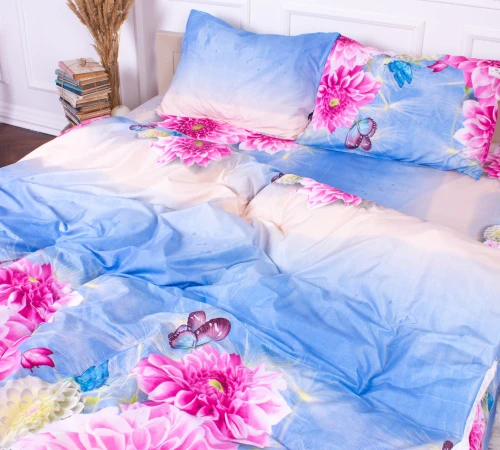 Комплект постельного белья Микрофибра принт 15-0161 Denmark - 2