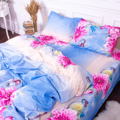 Простынь Микрофибра принт 15-0161 Denmark