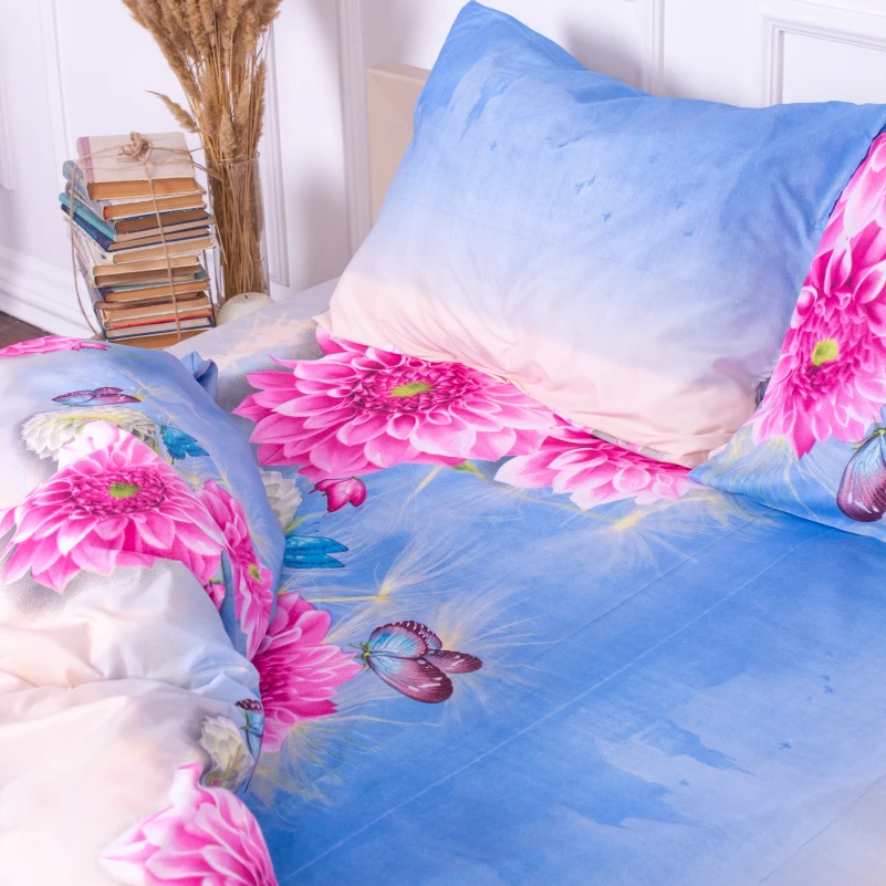 Комплект постельного белья Микрофибра принт 15-0161 Denmark - 5