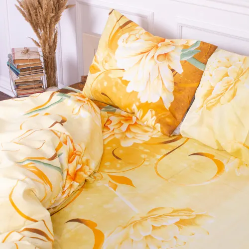 Комплект постільної білизни Мікрофібра принт 15-0168 Liechtenstein - 2