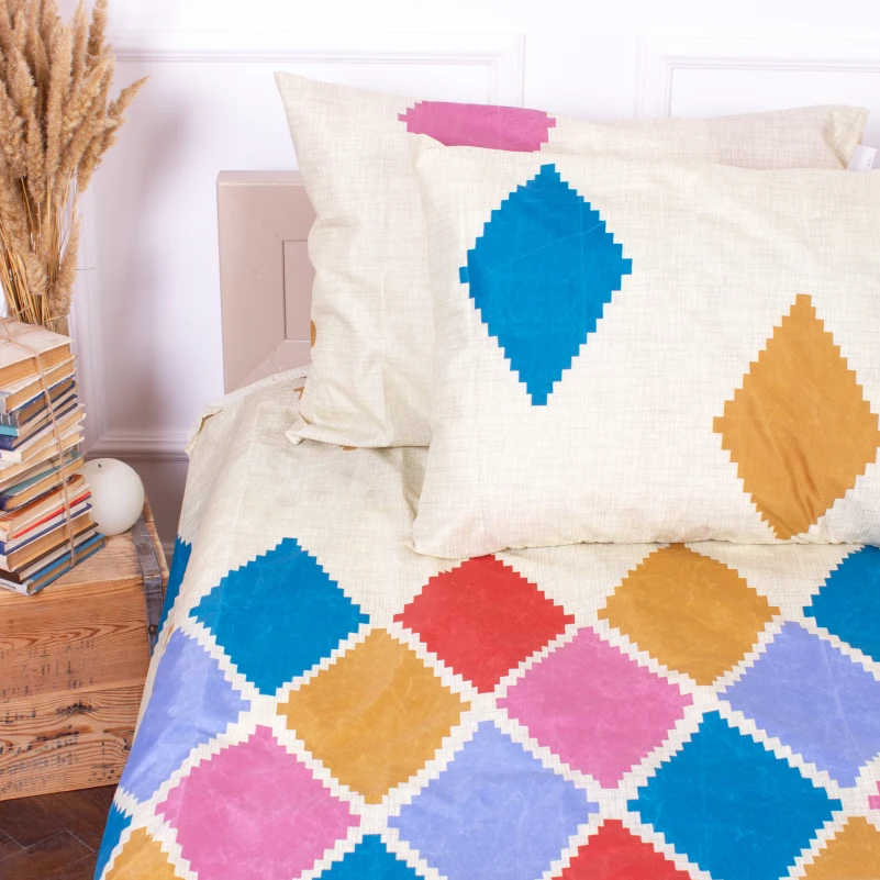 Комплект постельного белья Микрофибра принт 15-0244 Edward - 3