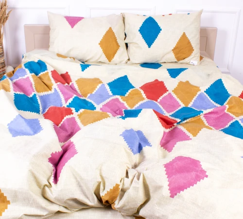 Комплект постельного белья Микрофибра принт 15-0244 Edward