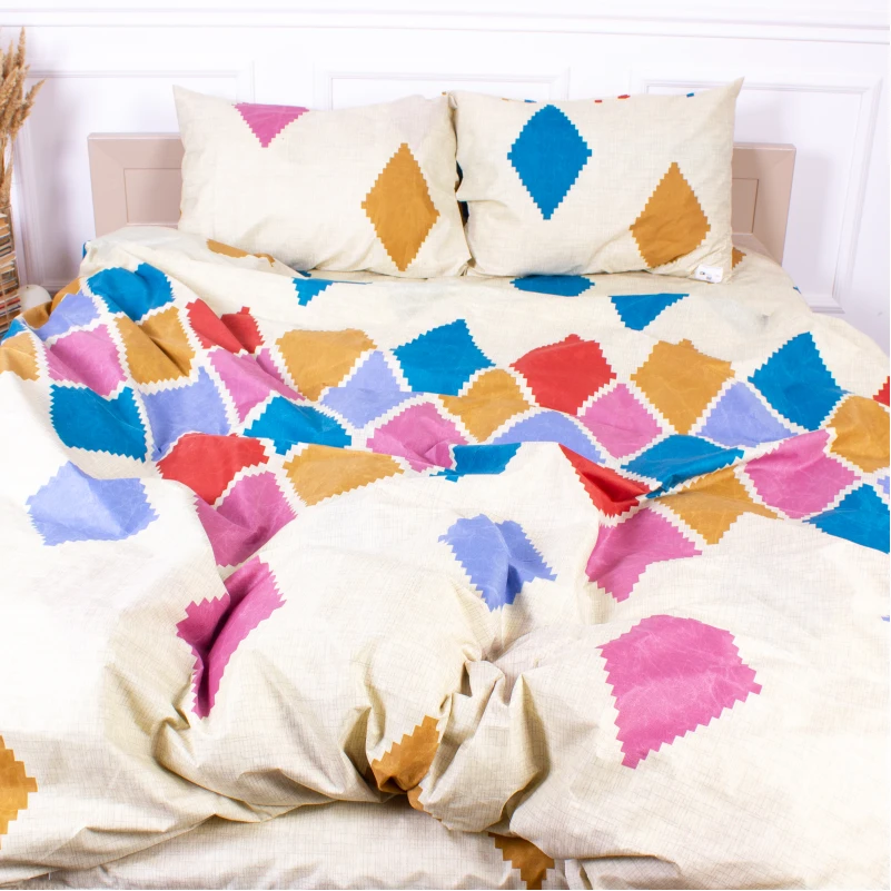 Комплект постельного белья Микрофибра принт 15-0244 Edward