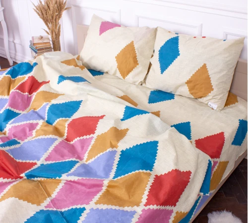 Комплект постельного белья Микрофибра принт 15-0244 Edward - 2