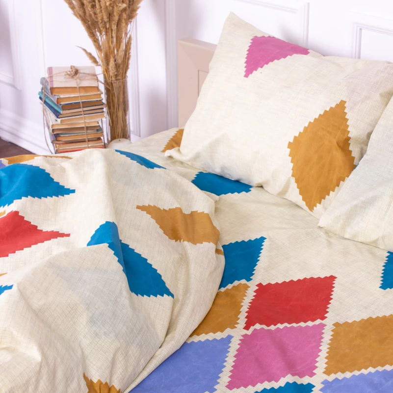 Комплект постельного белья Микрофибра принт 15-0244 Edward - 6