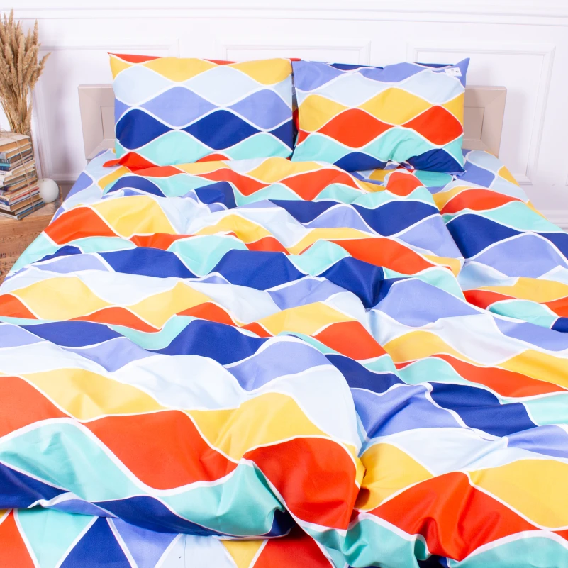 Комплект постельного белья Микрофибра принт 15-0311 Cuneo