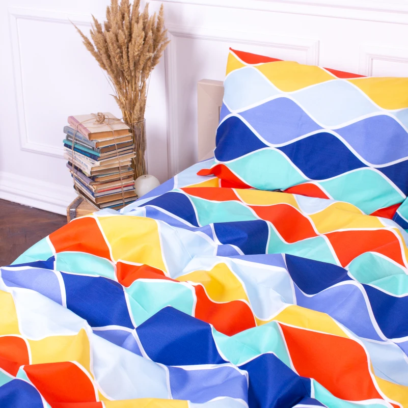 Комплект постельного белья Микрофибра принт 15-0311 Cuneo - 2