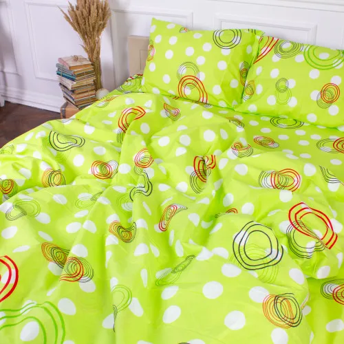 Комплект постільної білизни Мікрофібра принт 15-0108 Elder - 2