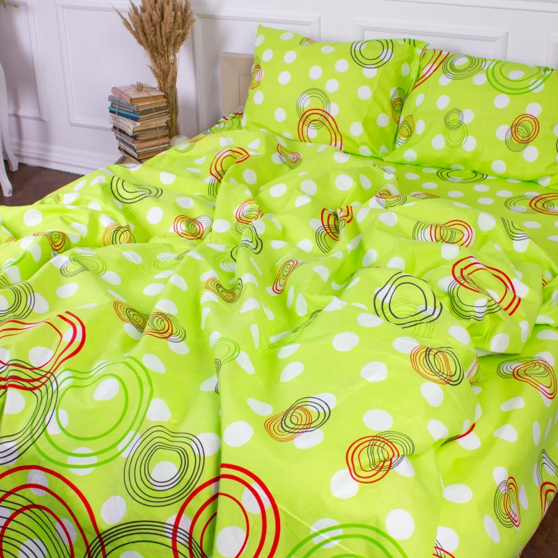 Комплект постельного белья Микрофибра принт 15-0108 Elder - 6