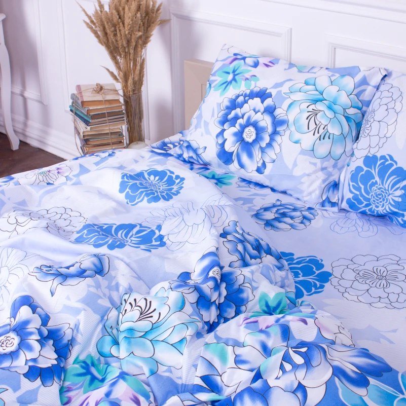 Комплект постельного белья Микрофибра принт 15-0103 Yew - 3