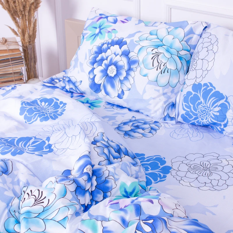 Комплект постельного белья Микрофибра принт 15-0103 Yew - 4