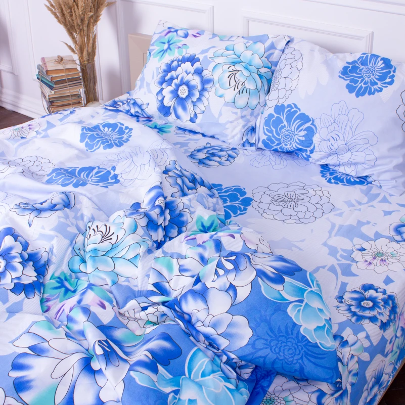 Комплект постельного белья Микрофибра принт 15-0103 Yew - 1