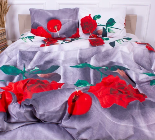 Комплект постельного белья Микрофибра принт 15-0224 Burundi