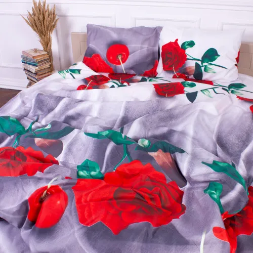 Комплект постільної білизни Мікрофібра принт 15-0224 Burundi - 2