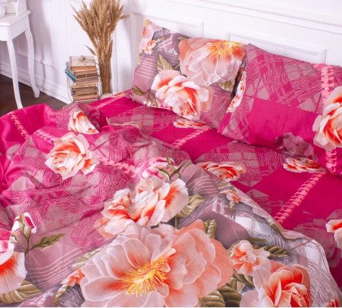 Комплект постельного белья Микрофибра принт 15-0098 Cypress - 2