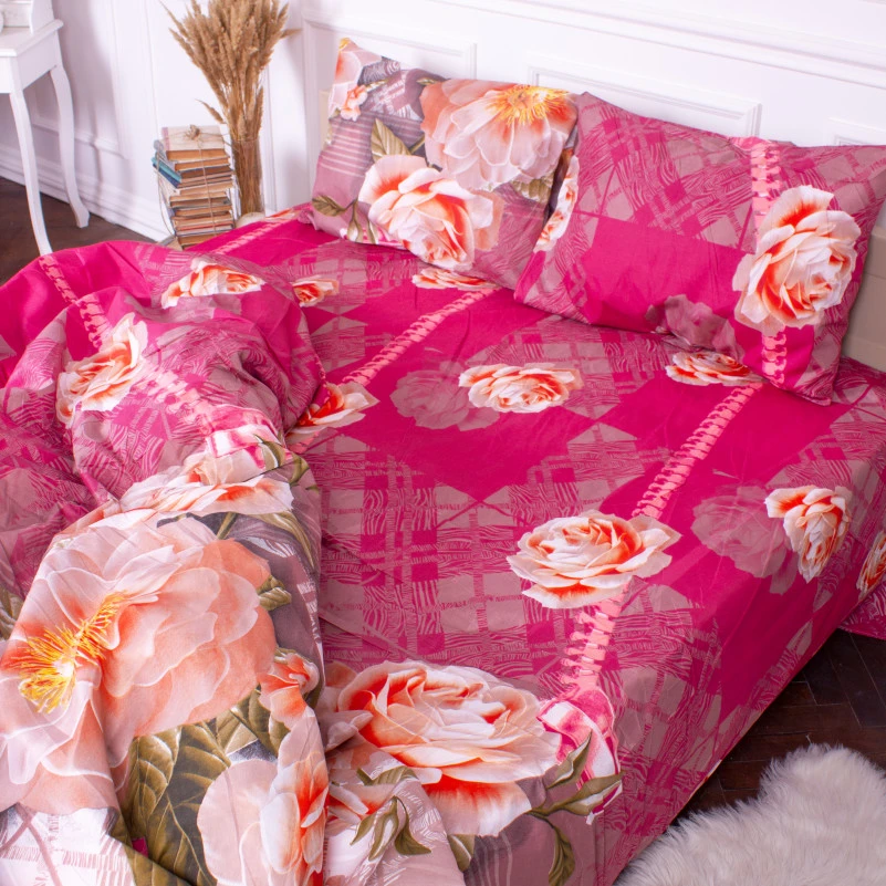 Комплект постельного белья Микрофибра принт 15-0098 Cypress - 4