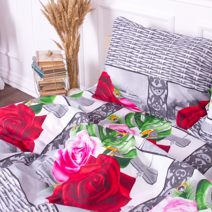 Комплект постільної білизни Мікрофібра принт 15-0080 Norwich - 5