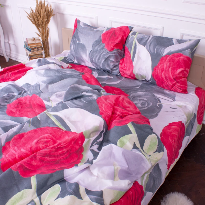 Комплект постельного белья Микрофибра принт 15-0076 Leicester - 4