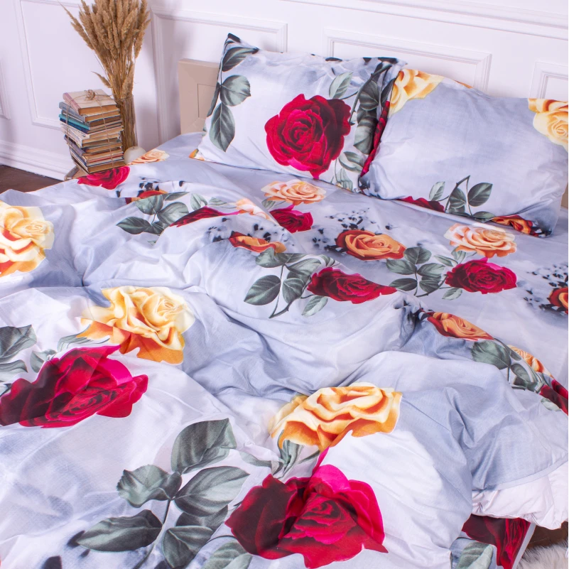Комплект постільної білизни Мікрофібра принт 15-0034 Bratislava - 1