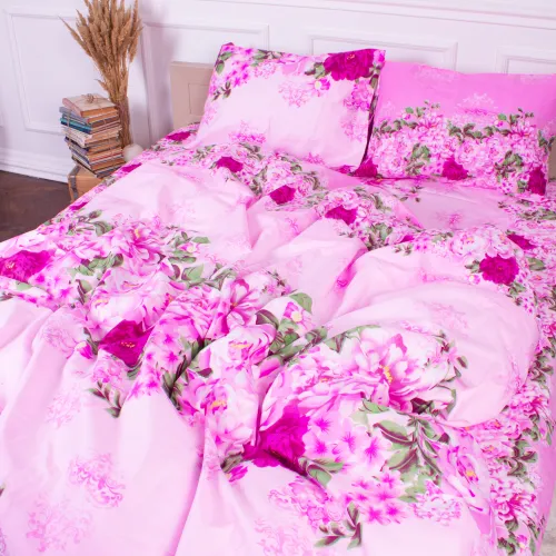 Комплект постельного белья Микрофибра принт 15-0130 Viola - 2