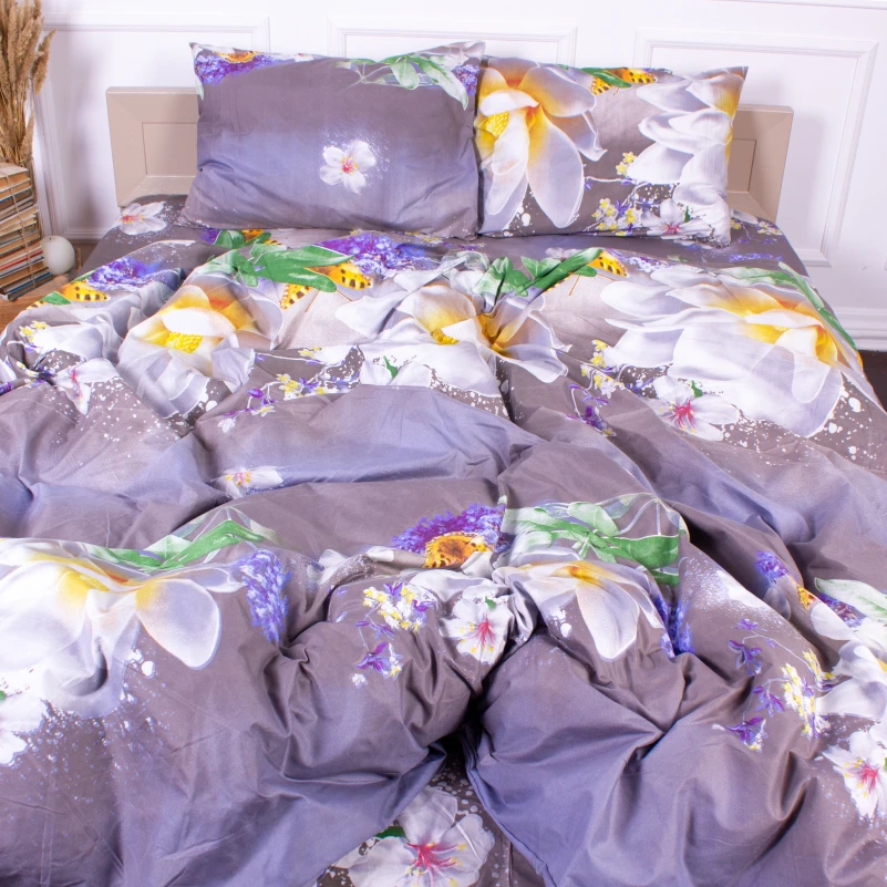 Комплект постельного белья Микрофибра принт 15-0288 Dawn