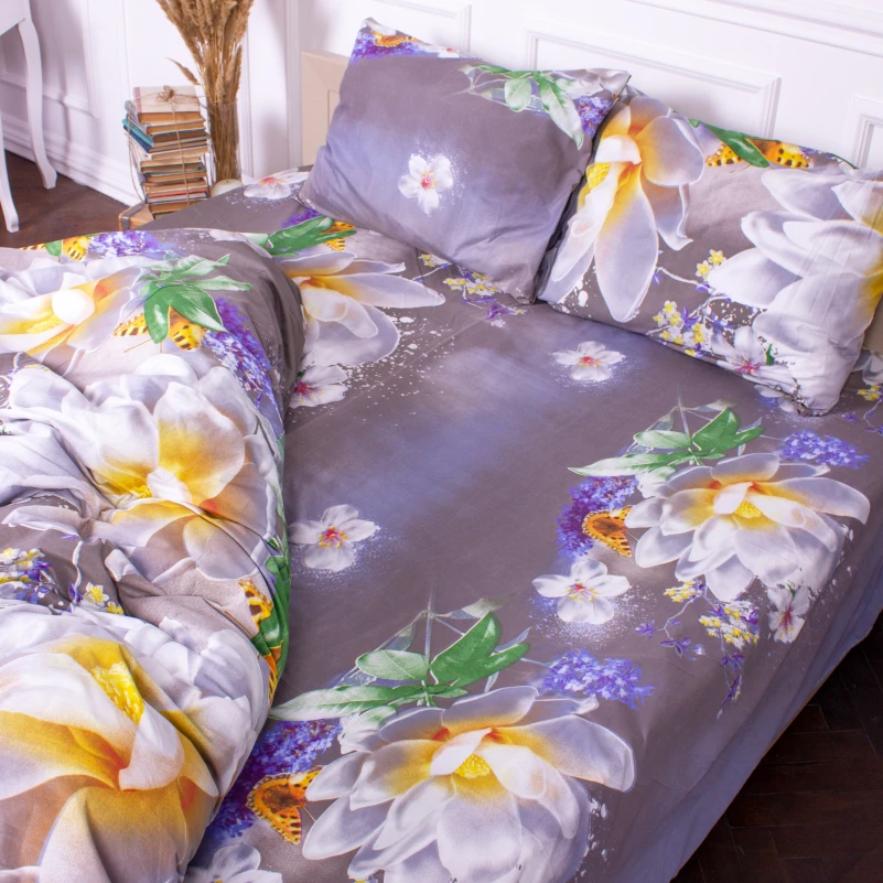 Комплект постельного белья Микрофибра принт 15-0288 Dawn - 4