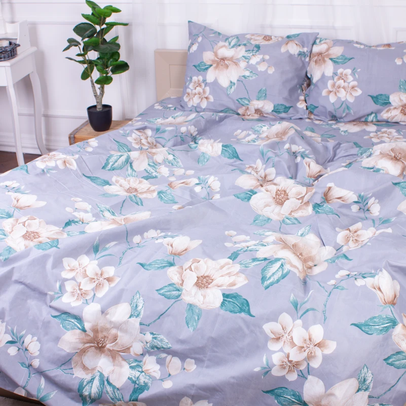 Комплект постельного белья Микрофибра принт 15-0320 Mark - 1