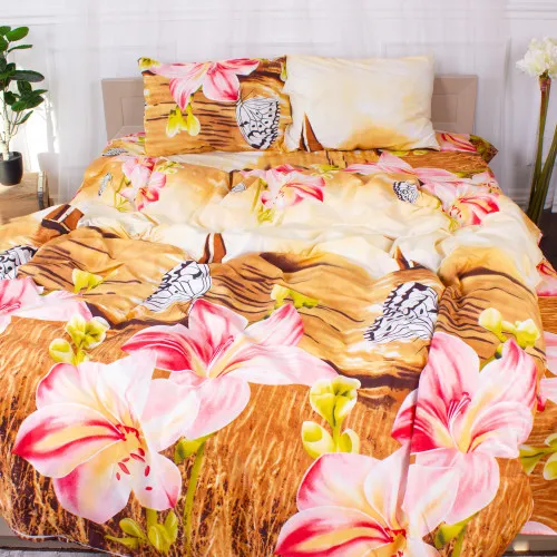 Комплект постільної білизни Мікрофібра принт 15-0169 Vaduz