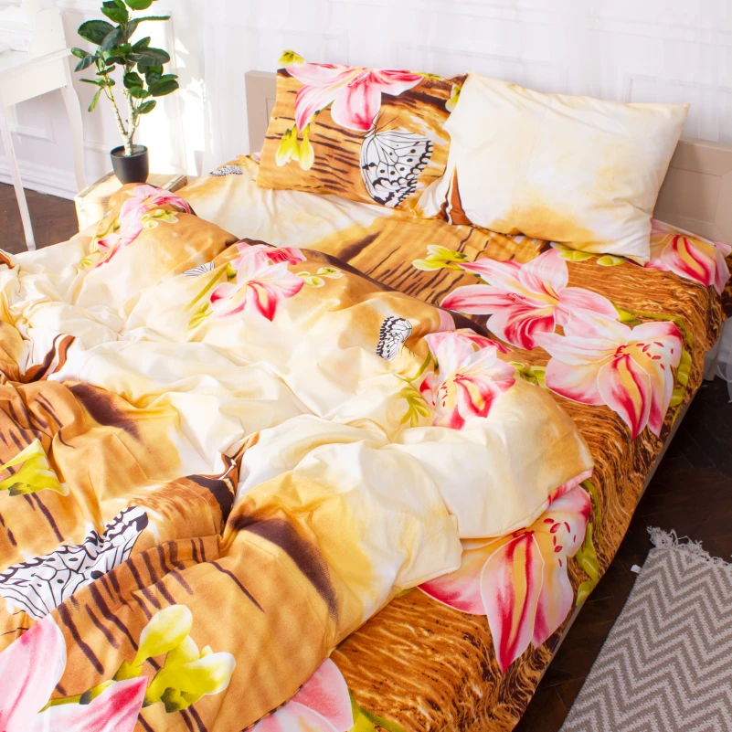 Комплект постельного белья Микрофибра принт 15-0169 Vaduz - 3