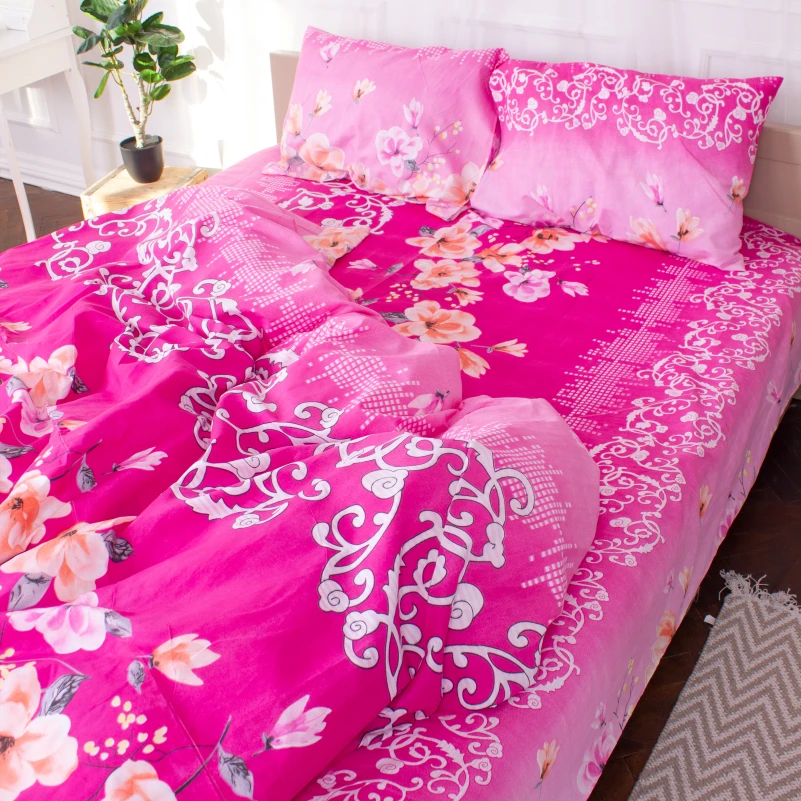 Комплект постельного белья Микрофибра принт 15-0101 Hazel - 2