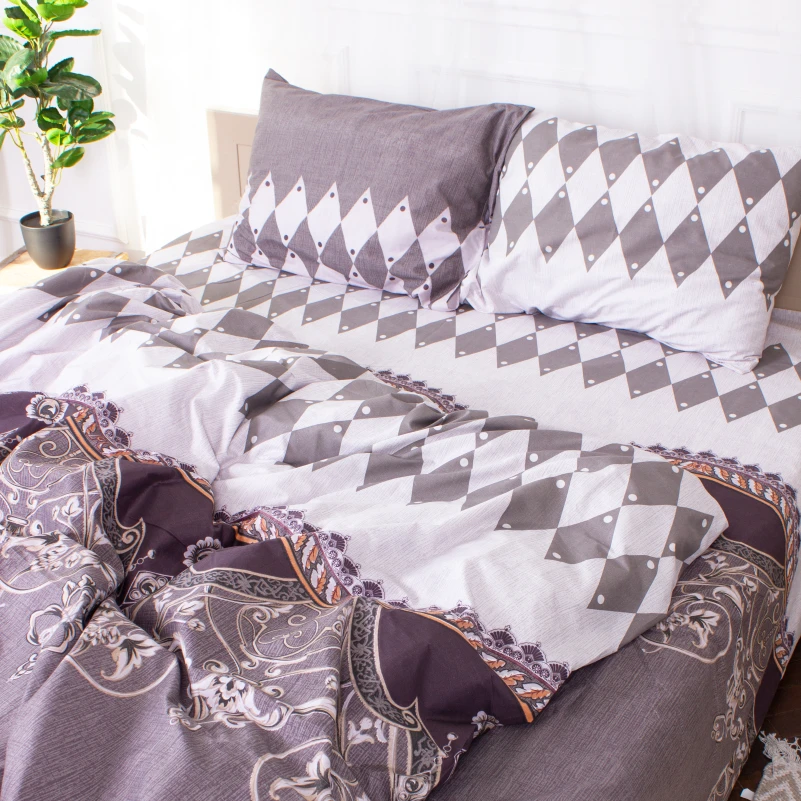 Комплект постельного белья Микрофибра принт 15-0293 Myrrh - 3