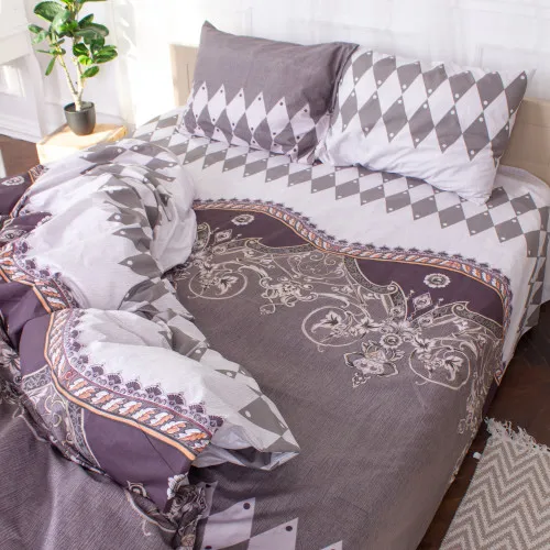 Простынь Микрофибра принт 15-0293 Myrrh