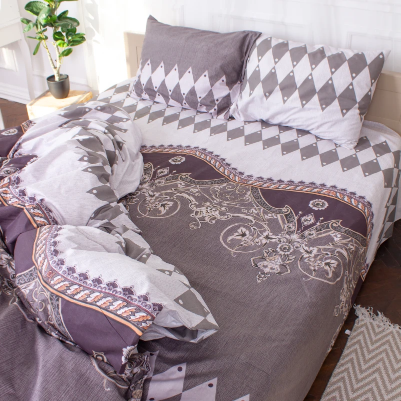 Комплект постельного белья Микрофибра принт 15-0293 Myrrh - 4