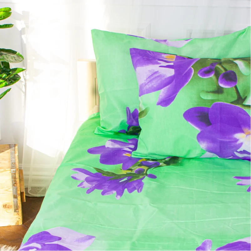 Комплект постельного белья Микрофибра принт 15-0322 Letitia - 2